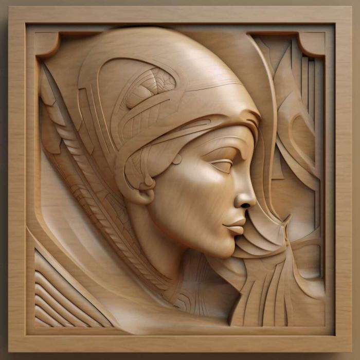 نموذج ثلاثي الأبعاد لآلة CNC 3D Art 